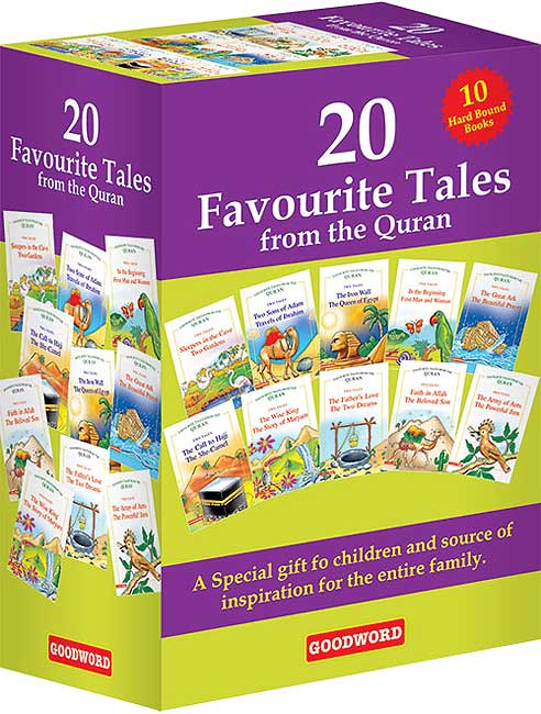 20 Favourite Tales from the Quran Gift Box (Ten Hard Bound books)