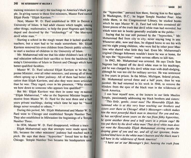 The Autobiography of Malcolm X (As Told to Alex Haley) (14 x 20 cm) (image 3)