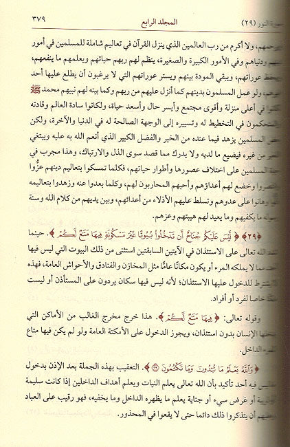 Tafsir al-Qur'an al-Karim (6 Vol, Musnad) تفسير القران الكريم (image 3)