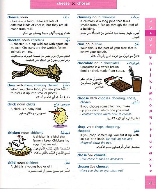 Oxford First Dictionary (English - English - Arabic) أكسفورد قاموسى الأول (image 3)