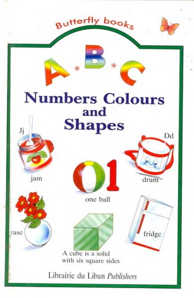 A B C Numbers Colours and Shapes (English)