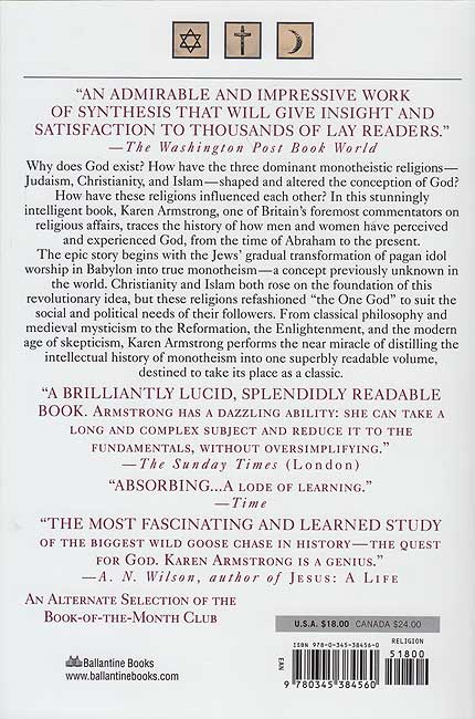 A History of God: The 4,000 Quest of Judaism, Christianity and Islam (image 2)