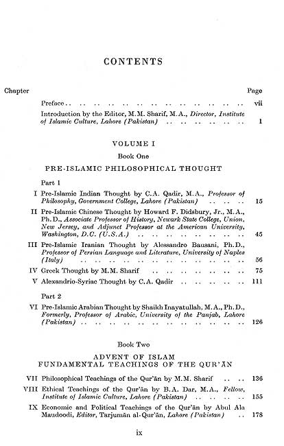 A History of Muslim Philosophy - 2 Volume Set (image 5)
