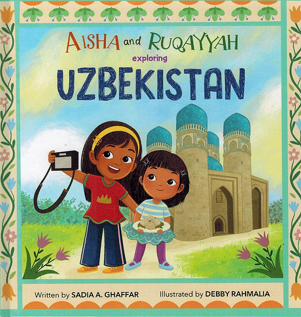 Aisha and Ruqayyah exploring Uzbekistan