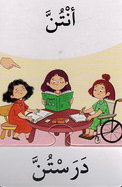 Ana Urakab: Tasrif Faal Darasa أنا أركب تصريف فعل درس - 14 بطاقة (image 4)
