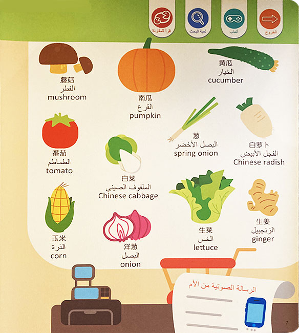 Arabic-English-Chinese : e-Book - Word Book for Children (image 3)