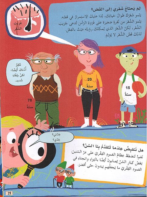 Asilah wa Ajwabah Tarifah An: Jism al-Insan اسئلة و اجوبة طريفة عن جسم الانسان (image 3)