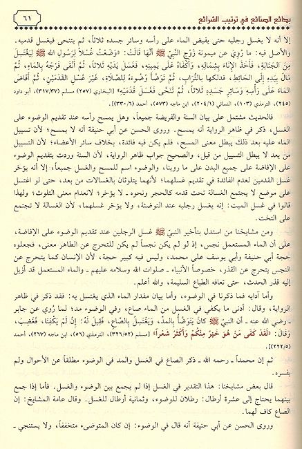 Bada'i al-Sana'i fi Tartib al-Shara'i (6 vol) بدائع الصنائع في ترتيب الشرائع (image 3)