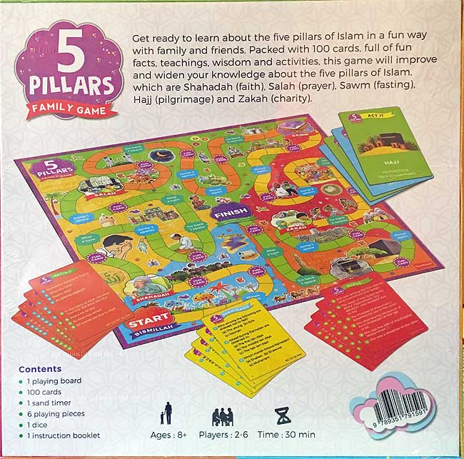 Board Game: 5 Pillars Family Game (image 2)