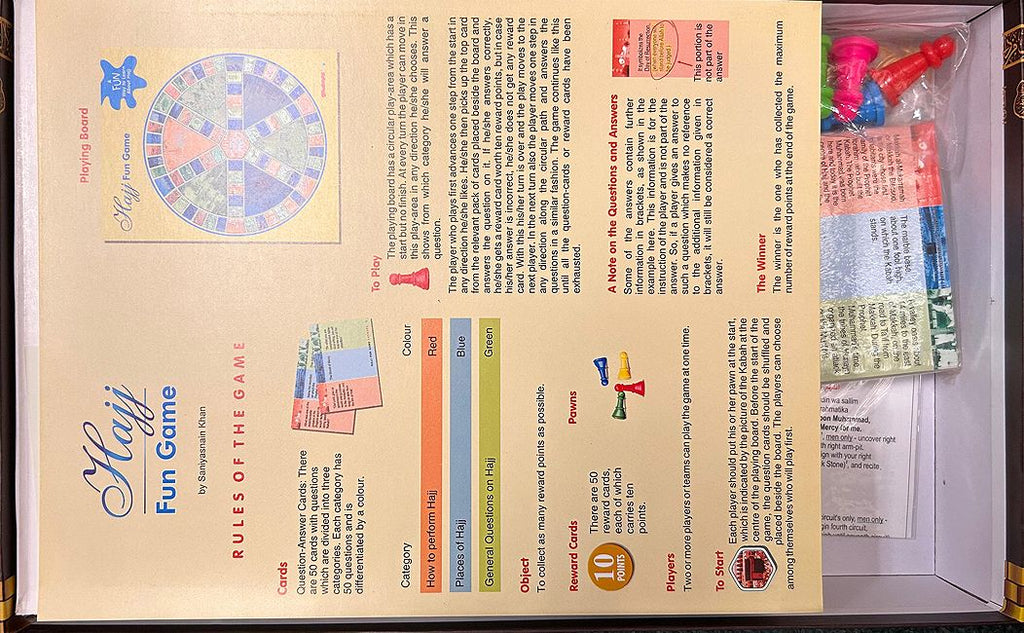 Board Game: Little Steps to Makkah (Hajj Fun Game) (image 3)