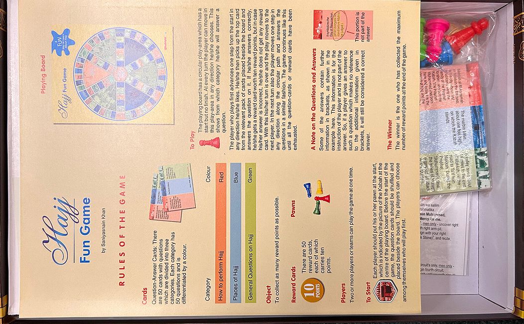 Board Game: Little Steps to Makkah (Hajj Fun Game) (image 3)