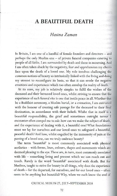 Critical Muslim I 27 : Beauty (image 3)