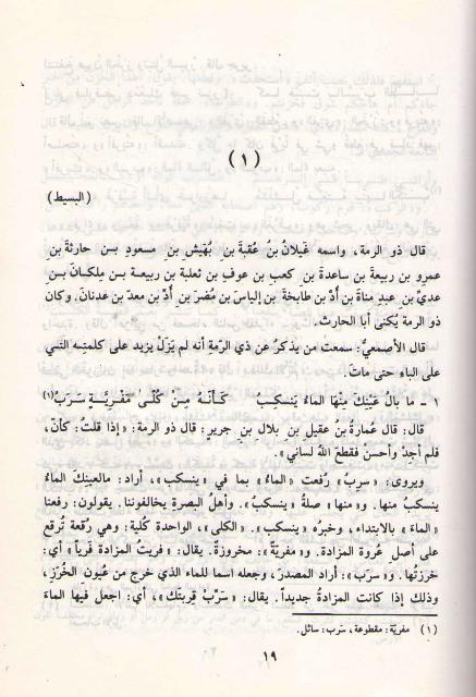 Diwan Dhu al-Rummah (dakaa) ديوان ذي الرمة (image 3)