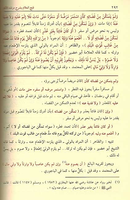 Fath al-'Allam bi-Sharh Murshid al-Anam (3 vol.) فتح العلام بشرح مرشد الأنام (image 3)
