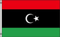 Flag of Libya: 3 x 5 ft.
