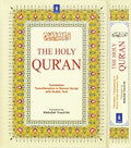 Holy Qur'an: Translation, Transliteration in Roman Script with Arabic Text (Lrg Hardcover)