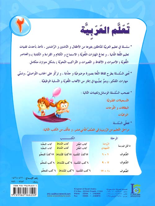 ICO Learn Arabic : Level 2, Part 1 Textbook (image 2)