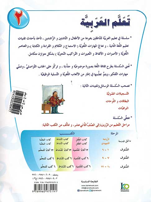 ICO Learn Arabic Teachers Ed : Level 2, Part 2 (image 2)