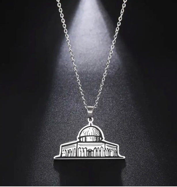 Islamic Domes Architecture Necklace