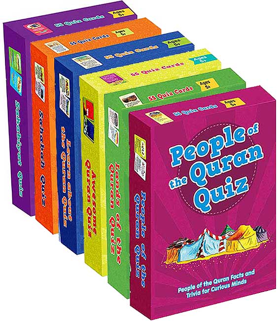 Islamic Quest Quiz Cards: Full Set of 6
