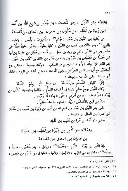 Jamharat Ansab al-Arab جمهرة انساب العرب (image 2)
