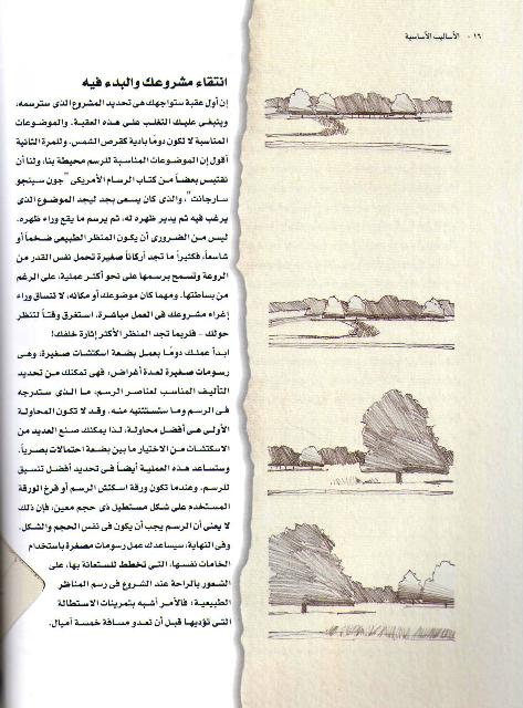 Kaif Tarsum al-Manadhir al-Tabi'iyah كيف ترسم المناظر الطبيعية (image 3)