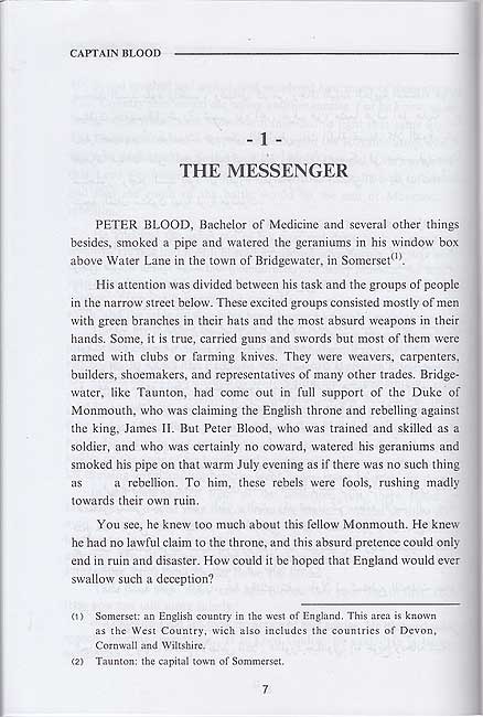 Kounouz Int'l Best Seller: Captain Blood (Dual English-Arabic) (image 3)