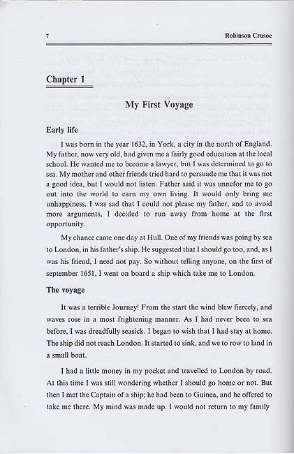 Kounouz Int'l Best Seller: Robinson Crusoe (Dual English-Arabic) (image 3)