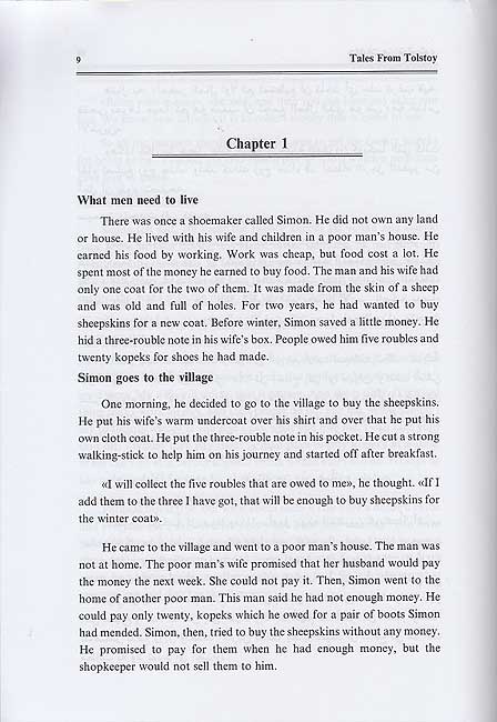 Kounouz Int'l Best Seller: Tales From Tolstoy (Dual English-Arabic) (image 3)