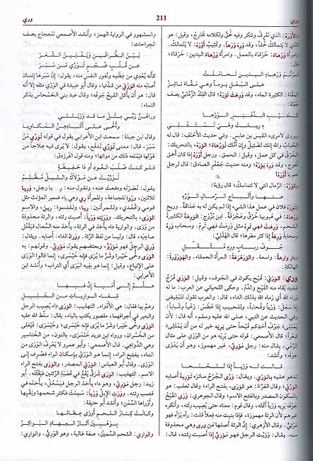 Lisan al-Arab (18 v. in 9, Dar Sader) لسان العرب (image 3)