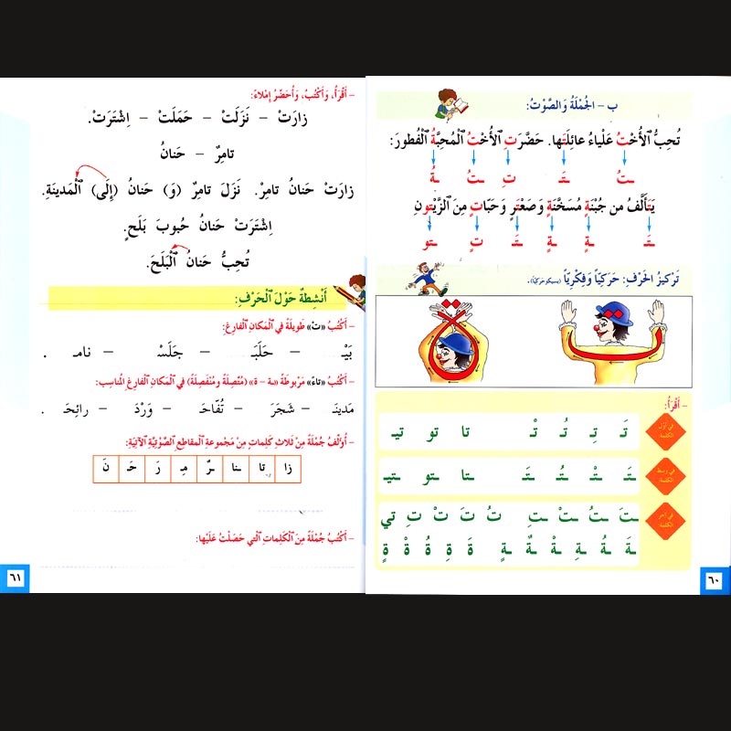 Lughati Qira' wa Tabir Set: 1st Year (4 books & CDs) لغتي قراءة و تعبيرا (image 2)