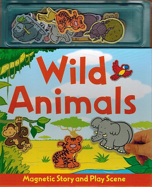 Magnetic Play and Learn: Wild Animals