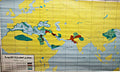 Map: Ancient Empires Hanging Wall Map مواطن الحضارة القديمة