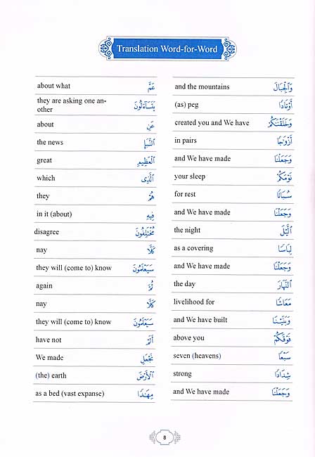 Methodical Interpretation of the Noble Qur'an: Part 30 (image 4)