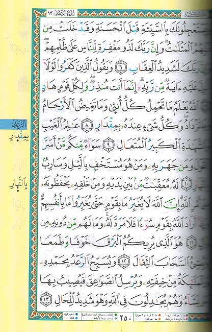 Qur'an Tajweed Kasi'i/Abu Harith/Doori مصحف التجويد الكسائي/ أبي الحارث / الدوريِ (image 2)