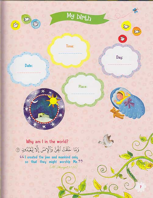 Muslim Baby Book (For Girls) (image 4)