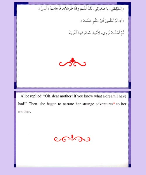 My Big Story: Alice in Wonderland: English-Arabic 11 x 16.5' (image 2)