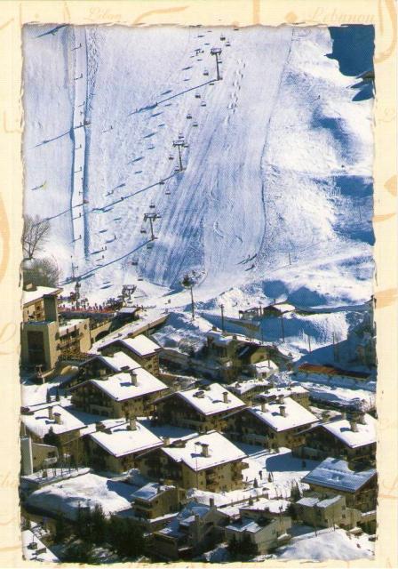Postcard: Faraya - Keserouan (Vintage Style) بطاقة بريدية