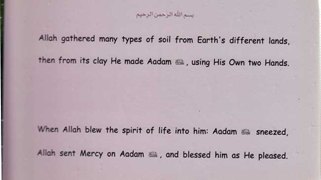 Prophets sent by Allah: The Story of Aadam (image 4)