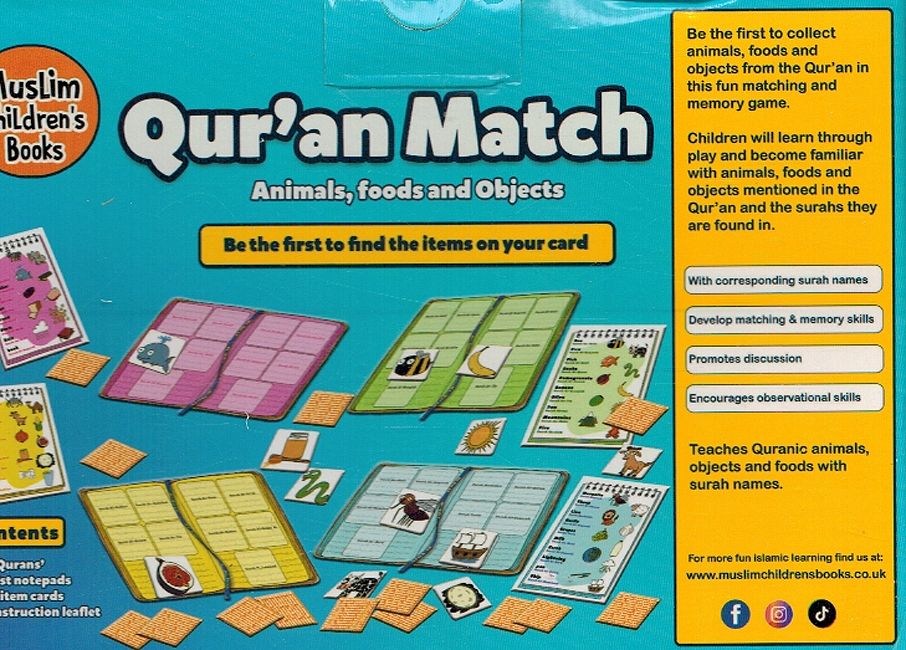 Quran Match : A Fun Matching and Memory Game with Animals Foods and Objects from the Quran (image 2)