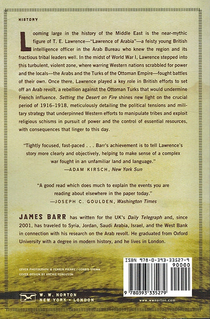 Setting the Desert on Fire: T. E. Lawrence and Britain's Secret War in Arabia, 1916-1918 (image 2)