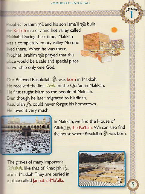Sirah of Our Prophet (s) Grade 3 (Our Prophet: Madinah) Textbook (image 3)