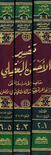 Tafsir al-Ahsan al-Baaqili (6 vol / 3 books) تفسير الأحسن البعقيلي مقاصد الأسرار والخفى