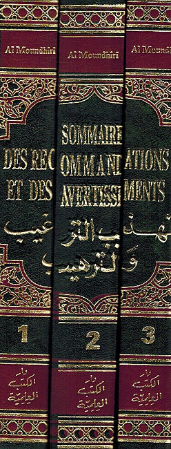 Tahdhib al-Targhib wa-al Tarhib (3 Vol Fr-Ar) تهذيب الترغيب والترهيب (image 4)
