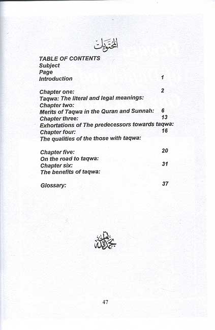 Taqwa: The Provision of Believers (image 2)
