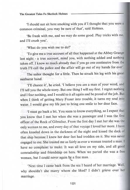 Kounouz Int'l Best Seller: The Greatest Tales of Sherlock Holmes (Dual English-Arabic) اروع قصص شرلوك هولمز (image 4)