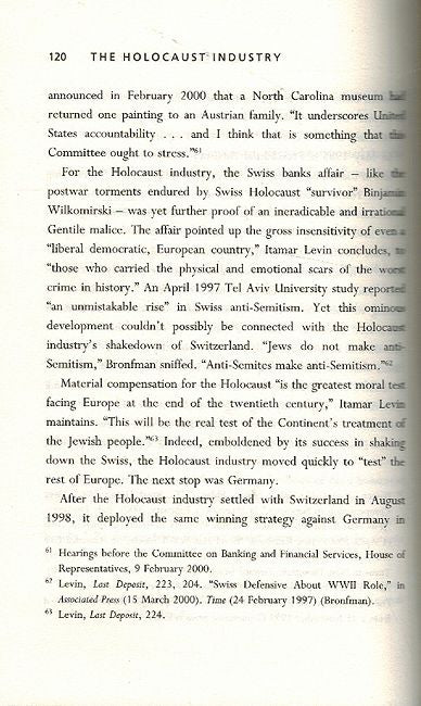 The Holocaust Industry : Reflections on the Expoitation of Jewish Suffering (image 3)