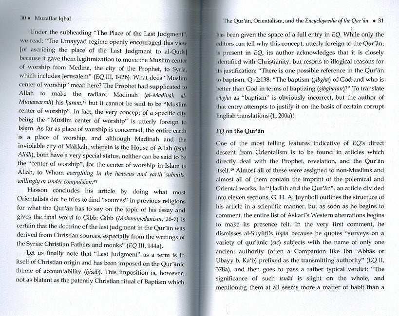 The Qur'an, Orientalism and the Encyclopedia of the Qur'an (image 2)