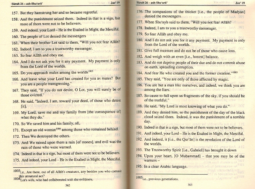 The Quran: English Meaning (Brown - Softcover) (image 2)