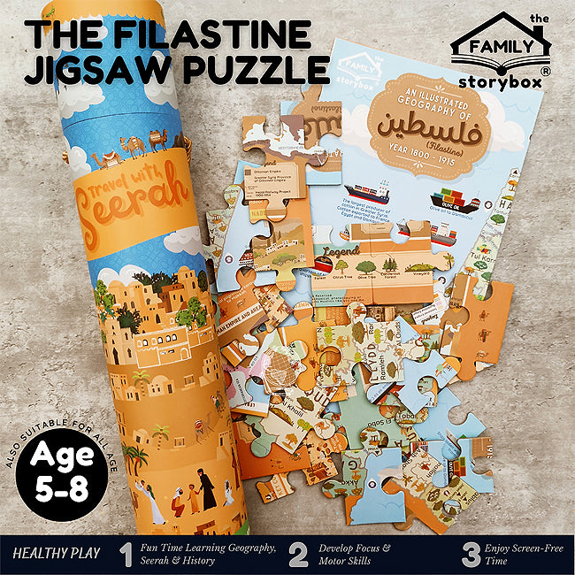 An Atlas and Jigsaw Puzzle of Filastine